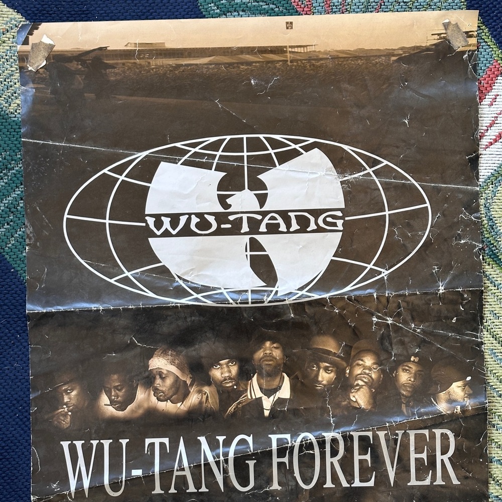 Wu Tang Clan Wu Tang Forever Poster Used
